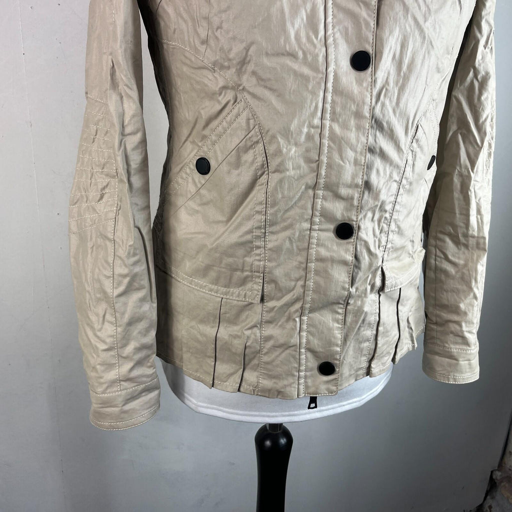 Creenstone Women’s Wax Jacket EU size 40 (UK 14) Light Beige