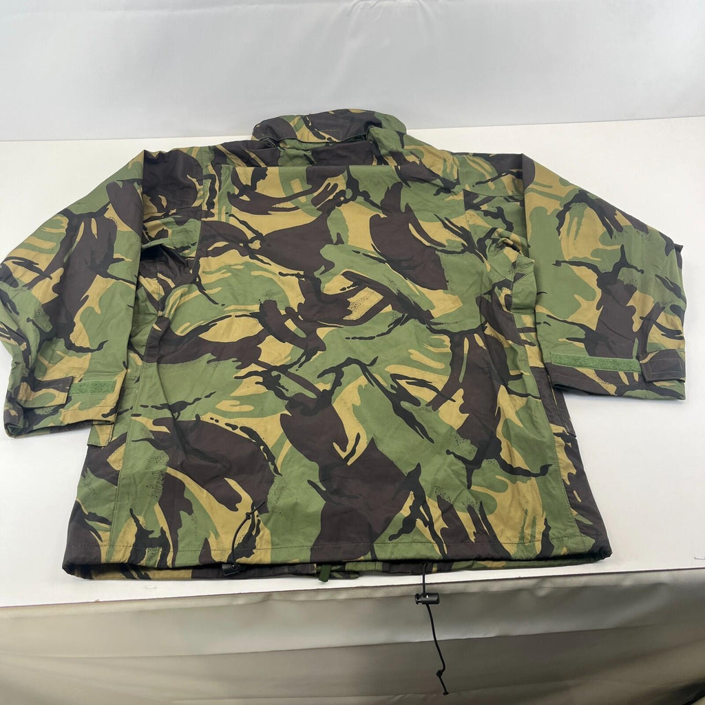 British DPM Camouflage Waterproof Camo Jacket Coat Hooded Surplus 180/104 Large