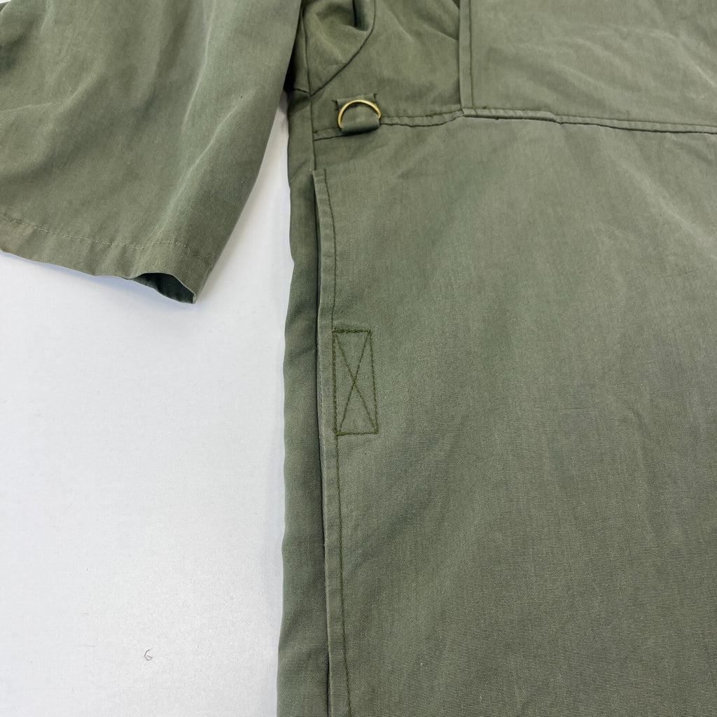 Decathlon Cropped Sleeve Shooting Hunting Jacket w/ Poachers Pocket Green UK 2XL