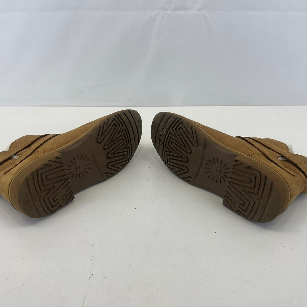 Ugg Aliso Women's Ankle Boots Tan Suede Leather size UK 8 EU 41 Model 1014623