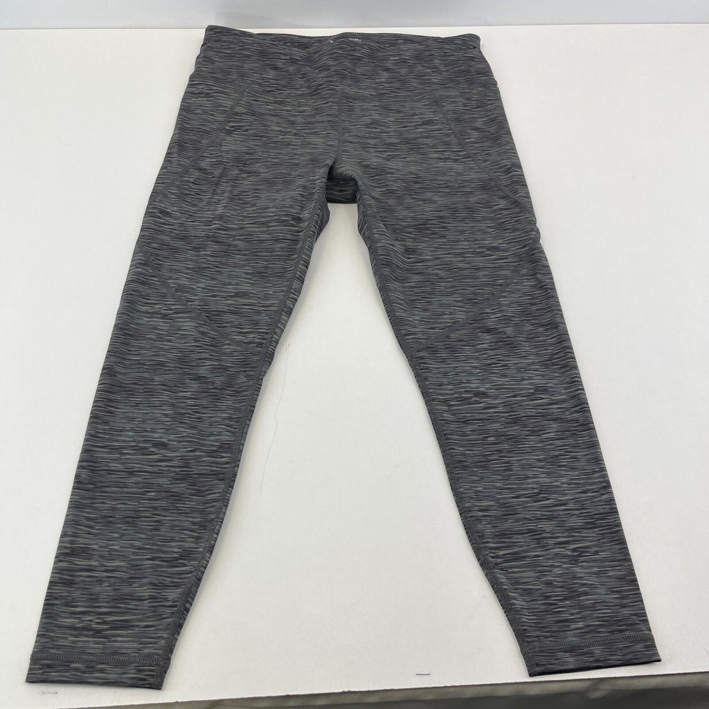 Sweaty Betty Power 7/8 Leggings size L Green Micro Camo Print Gym Yoga Run