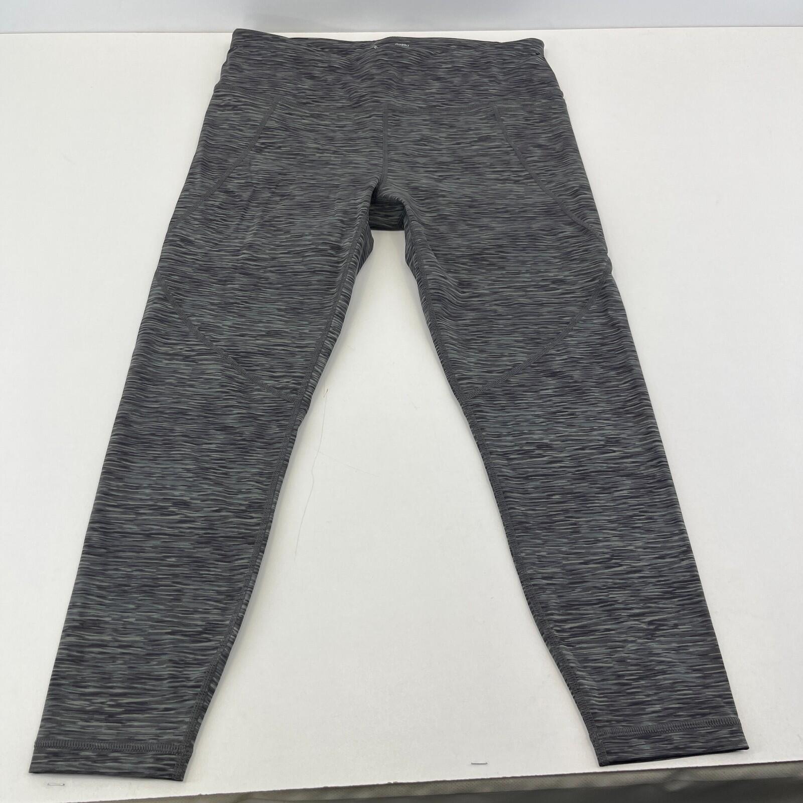 Sweaty Betty Power 7/8 Leggings size L Green Micro Camo Print Gym Yoga Run