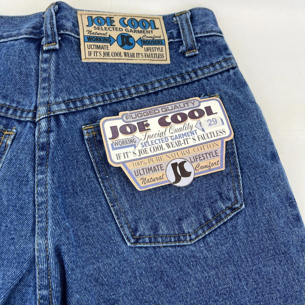 Joe Cool Women's Denim Jeans W29" L30" - 100% Cotton Mid Blue - New