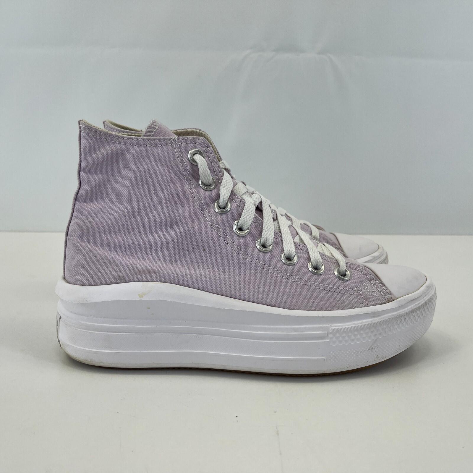Converse All Star High Top Trainers Lilac Purple UK 5 EU 37.5 Women’s