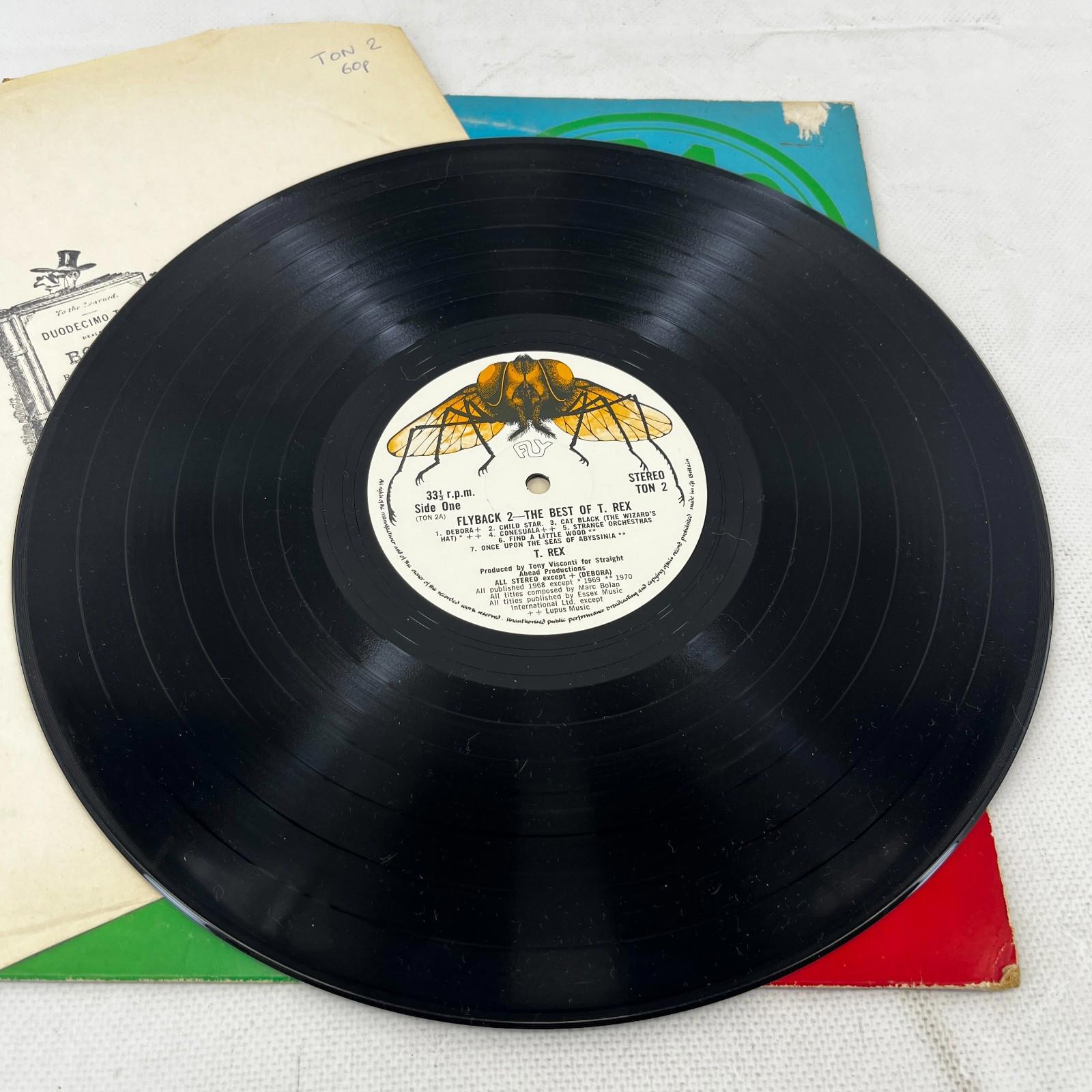 T Rex - Flyback 12" Vinyl Record 1970 - G/VG+