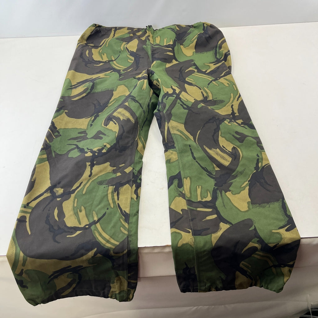 British Army Surplus DPM Gore-Tex Over Trousers Camo Waterproof size 75/96/112
