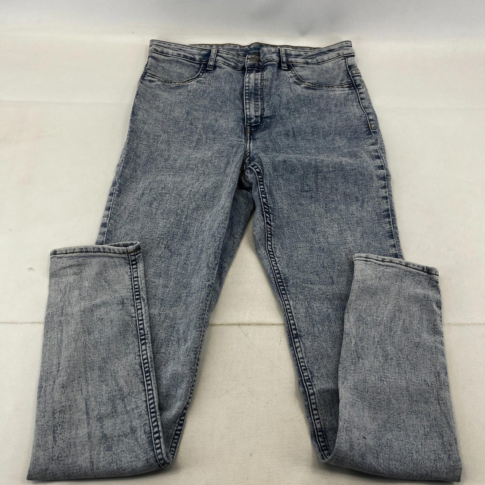 C&A Divided Stonewashed Blue Super Skinny Jeans - UK size 16R - BNWOT