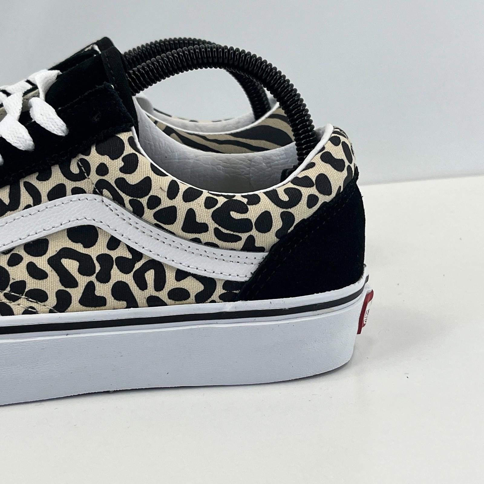 Vans Safari Animal Print Low Top Trainers size UK 6.5 EU 40 - New in Box