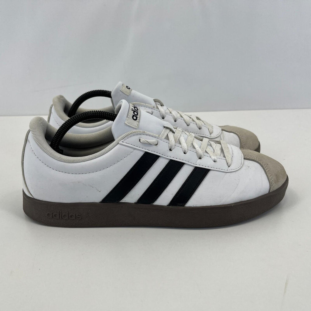 Adidas VL Court Base Men's Trainers Shoes White/Black UK size 9