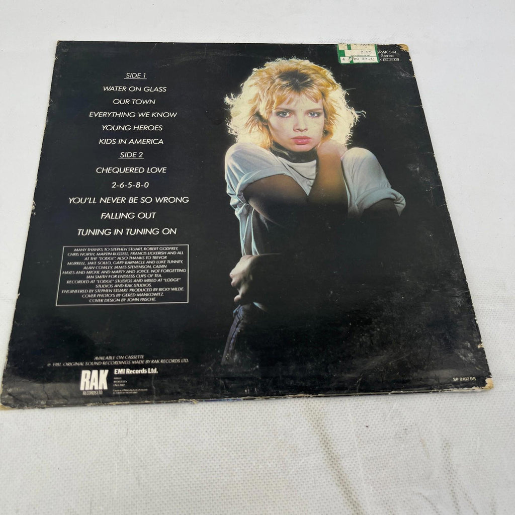 Kim Wilde Self Titled 12" Vinyl Album Record VG+/F 1981
