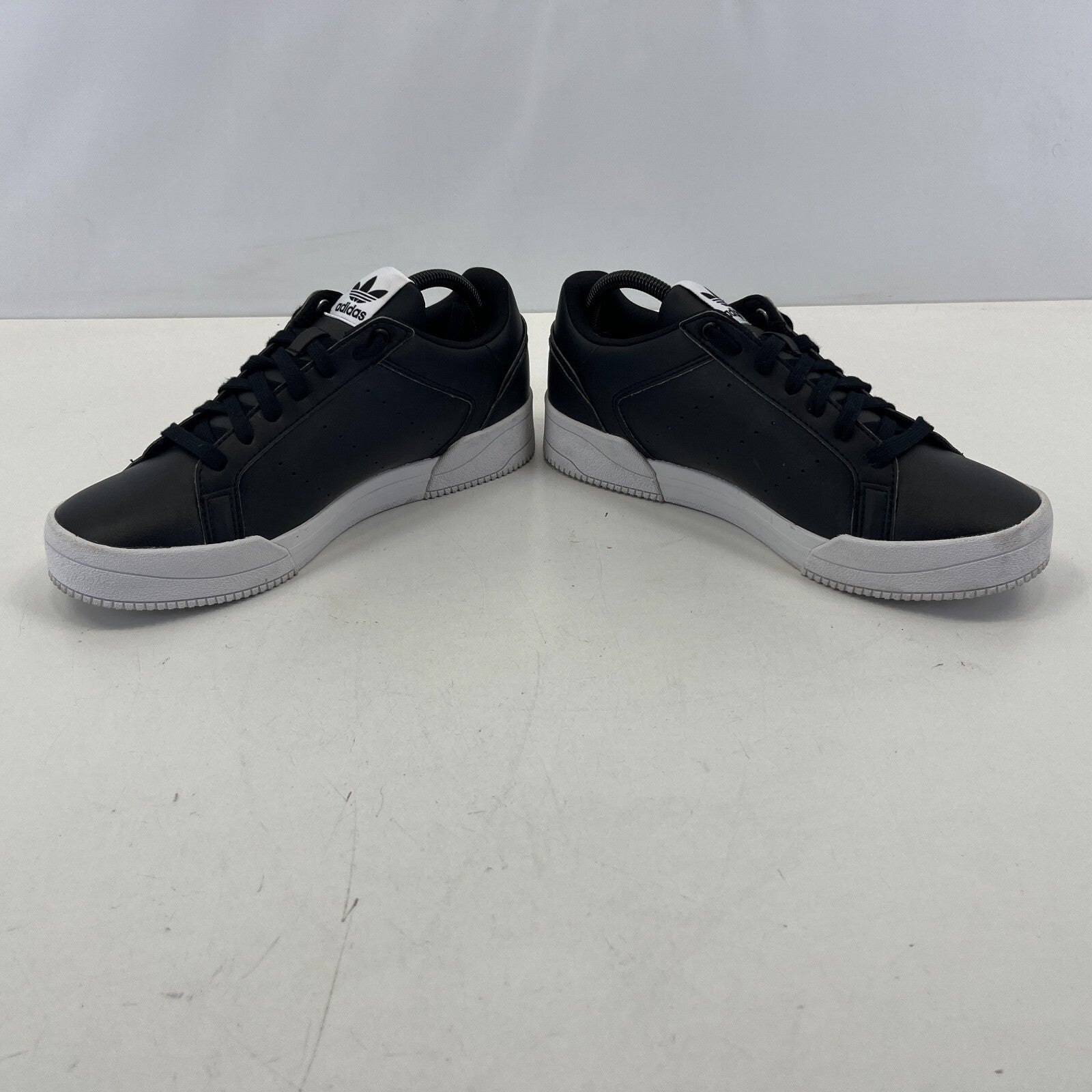 Adidas Court Tourino Trainers Black on White size UK 7 - EU 40 2/3
