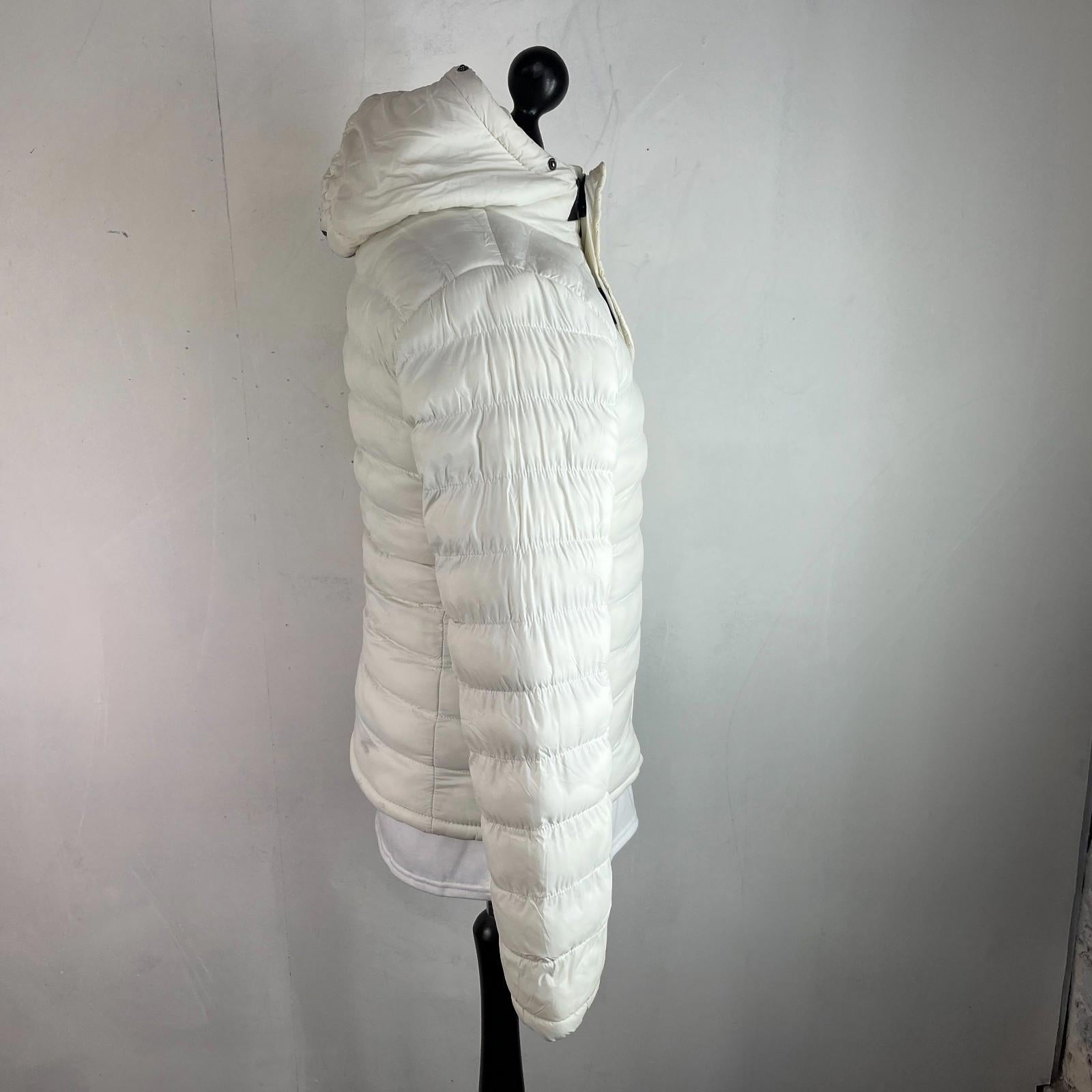 Bench White Quilted Puffer Jacket Women's size 12 (medium) Style Ludlow3