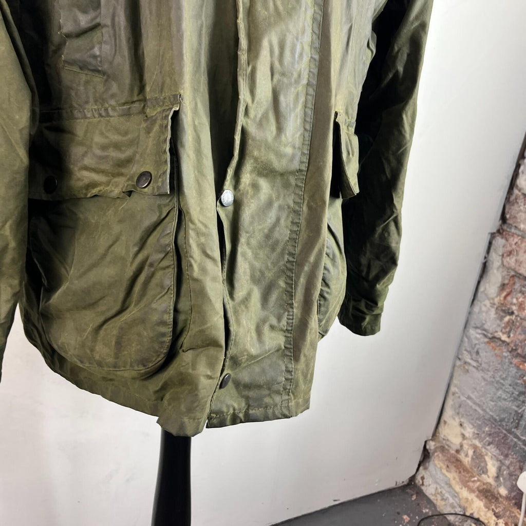 Royal Spencer Mens Wax Hunting/Farming Jacket in Green size Large