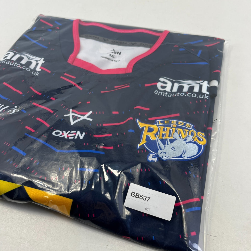 Oxen Leeds Rhinos Rugby Shirt Jersey 2024 Men's size 3XL