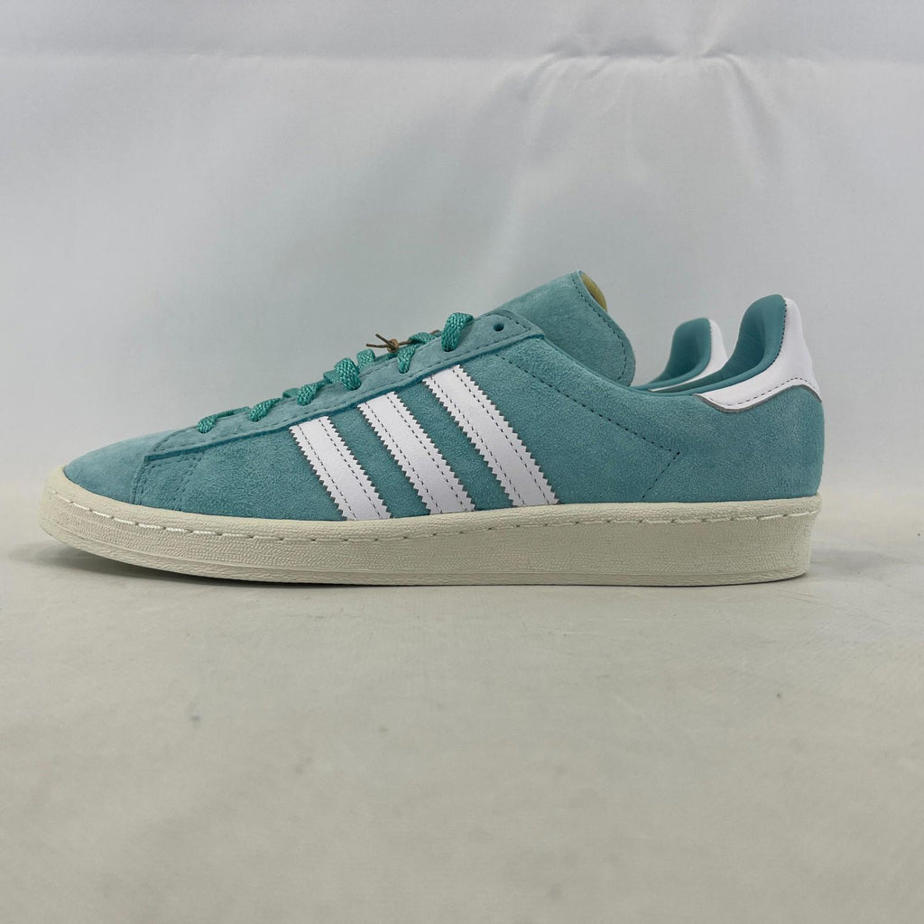 Adidas Campus 80s Light Aqua White Men's size UK 8 Terraces Casuals Shoes ID7318