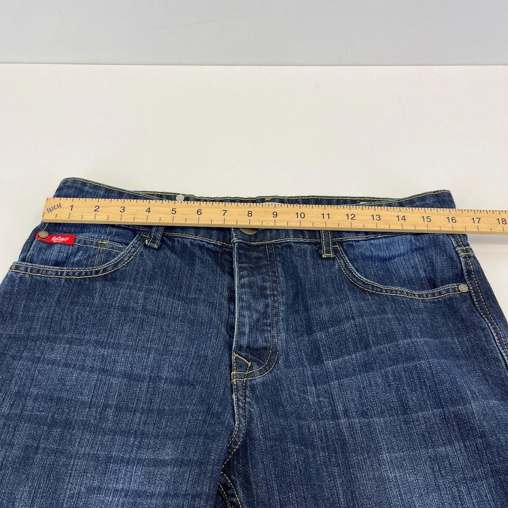 Lee Cooper Harry Jeans Men’s Blue Denim Straight Leg W34 *L30