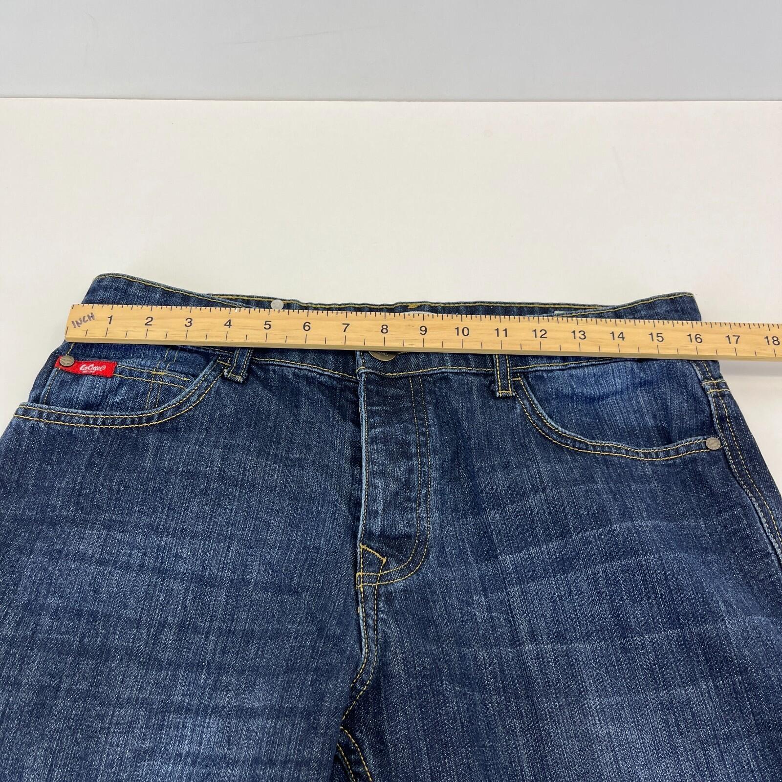 Lee Cooper Harry Jeans Men’s Blue Denim Straight Leg W34 *L30