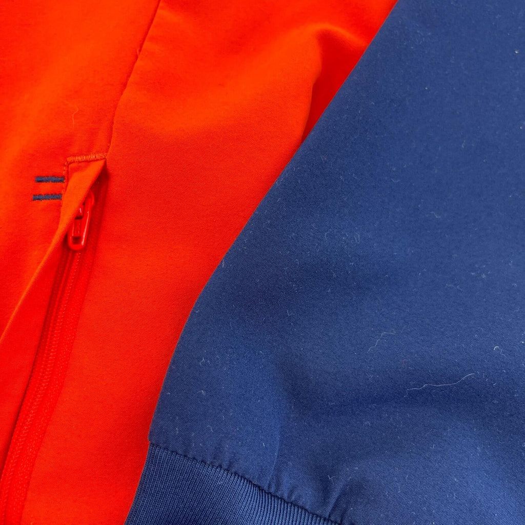Adidas Middlesbrough FC Jacket size L Navy Blue & Orange Football Hooded Zip Up