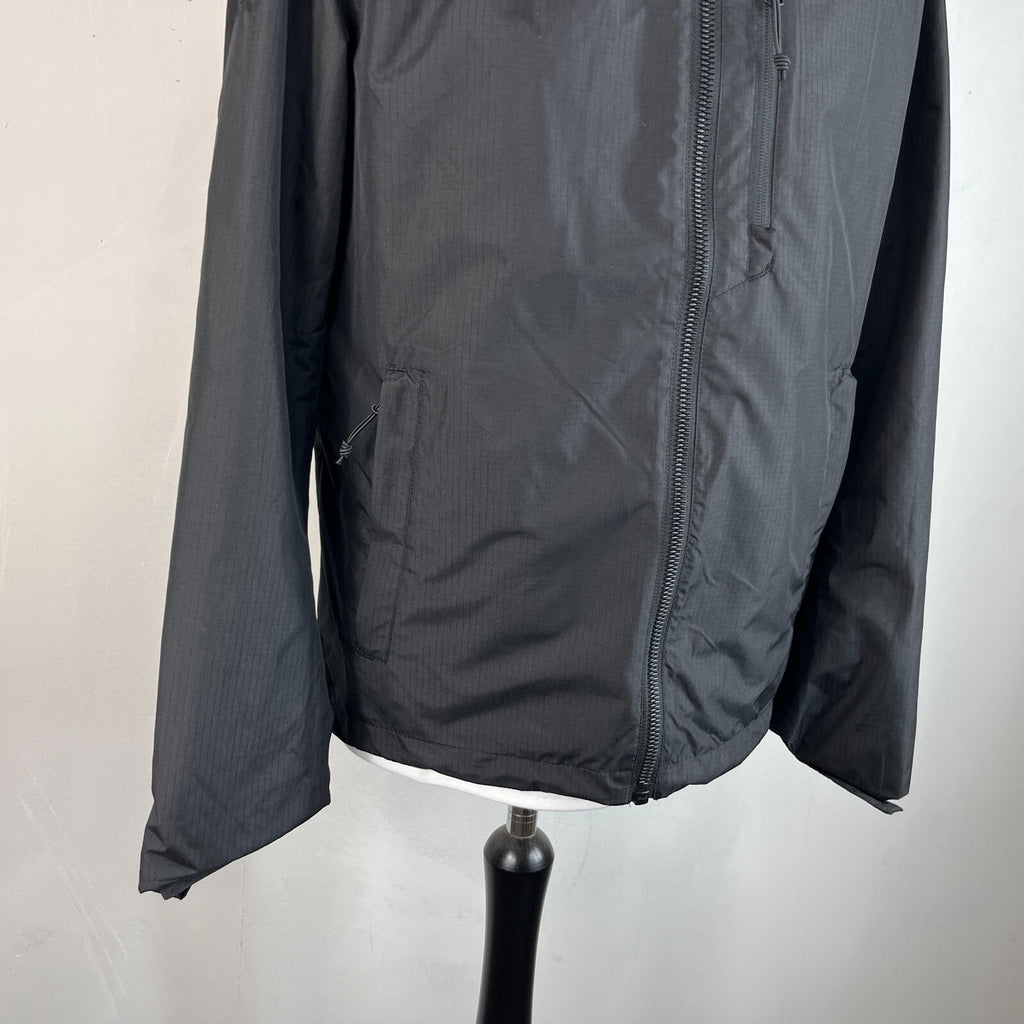 Superdry Men's Softshell Windbreaker Jacket in Black Ripstop UK size M