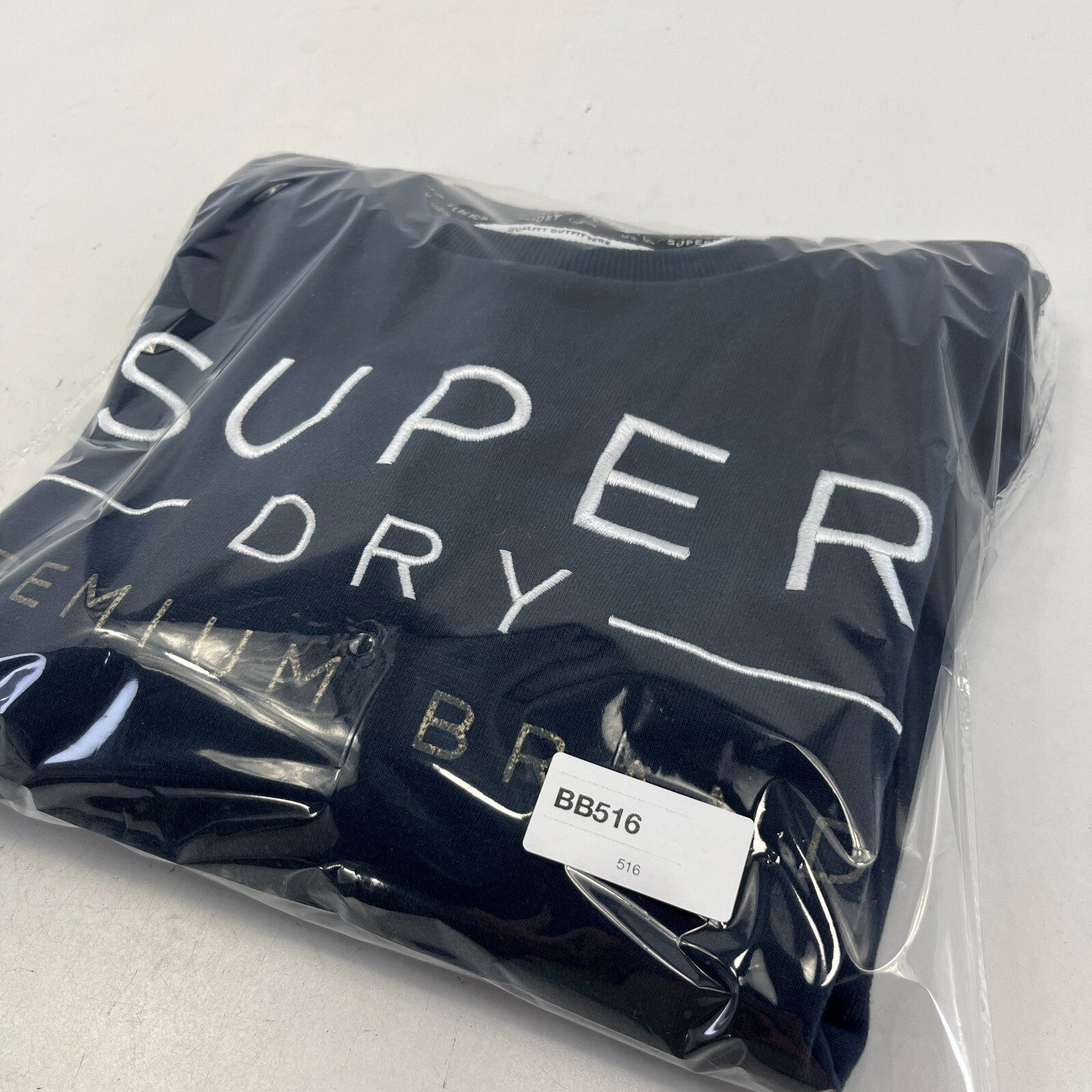 Superdry Premium Women's Sweatshirt Long Sleeve Round Neck Pullover size 12