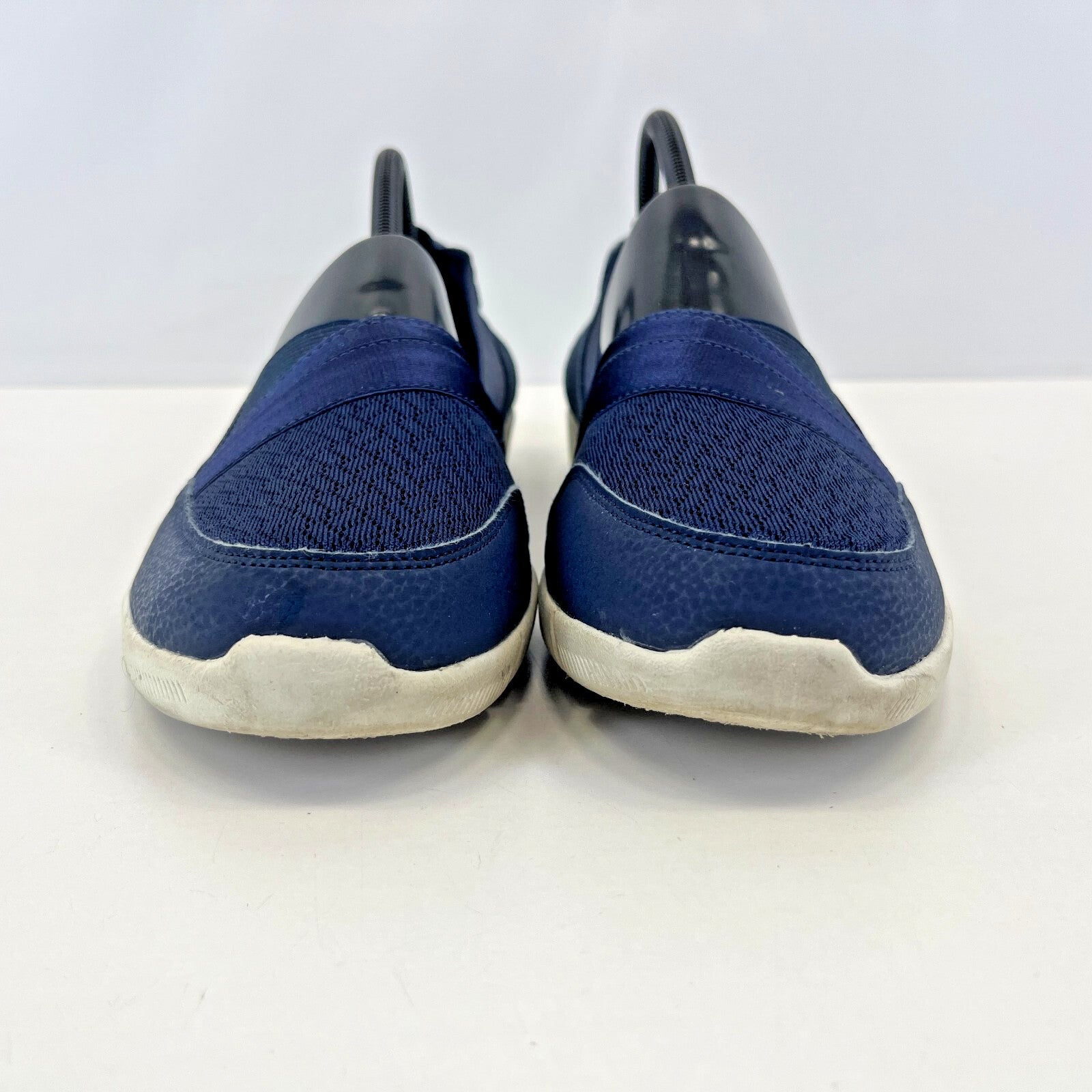 Skechers Women's Slip On Trainers Navy Blue size UK 7 EU 40