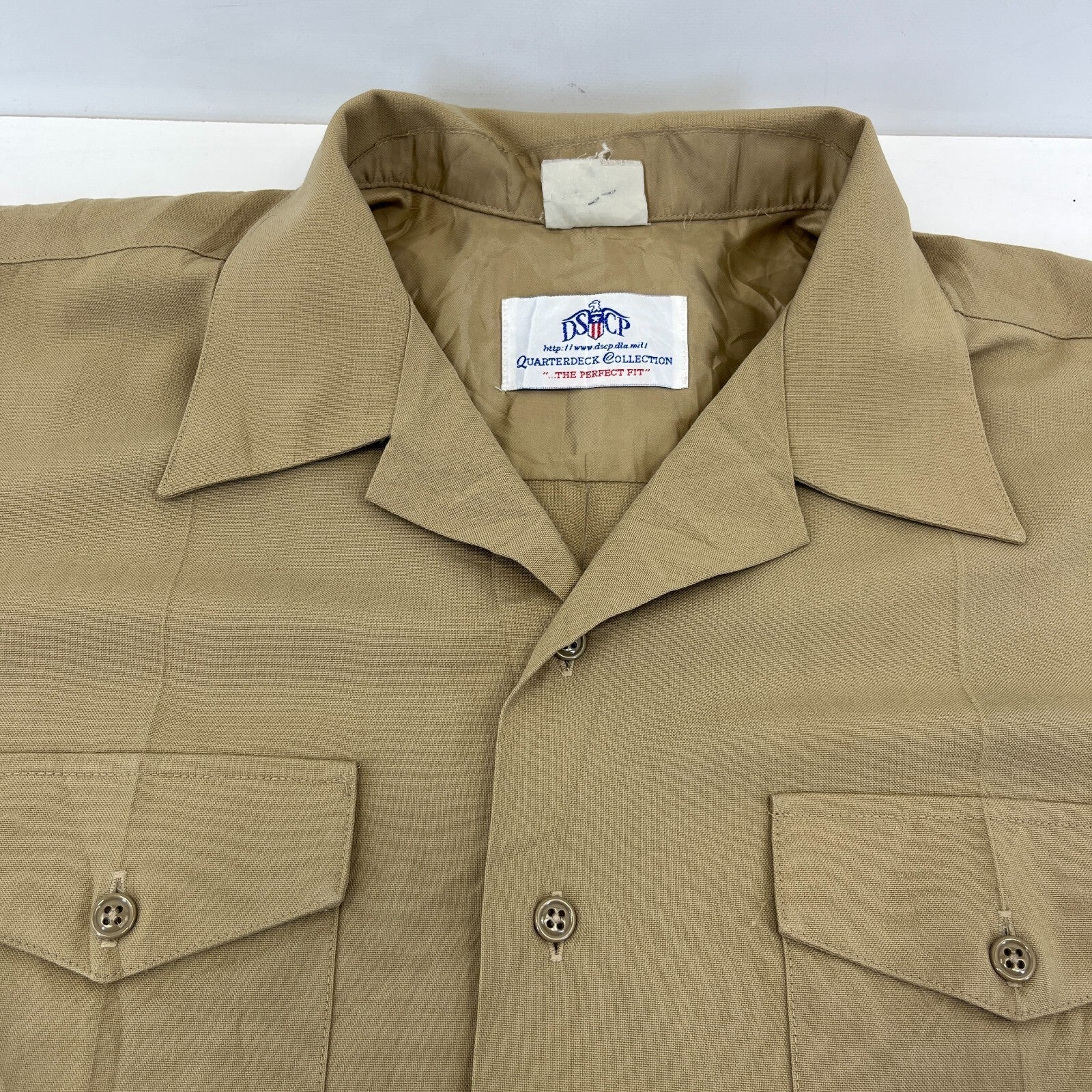 DSCP Quarterdeck Collection Workwear Short Sleeve Shirt US Military size XL