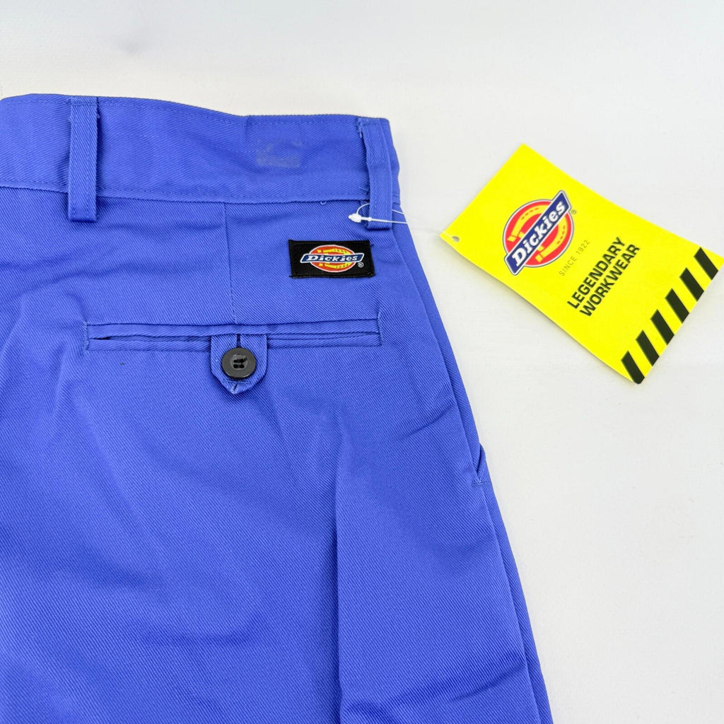 Dickies Redhawk Work Cargo Trousers in Blue W30R Sparky