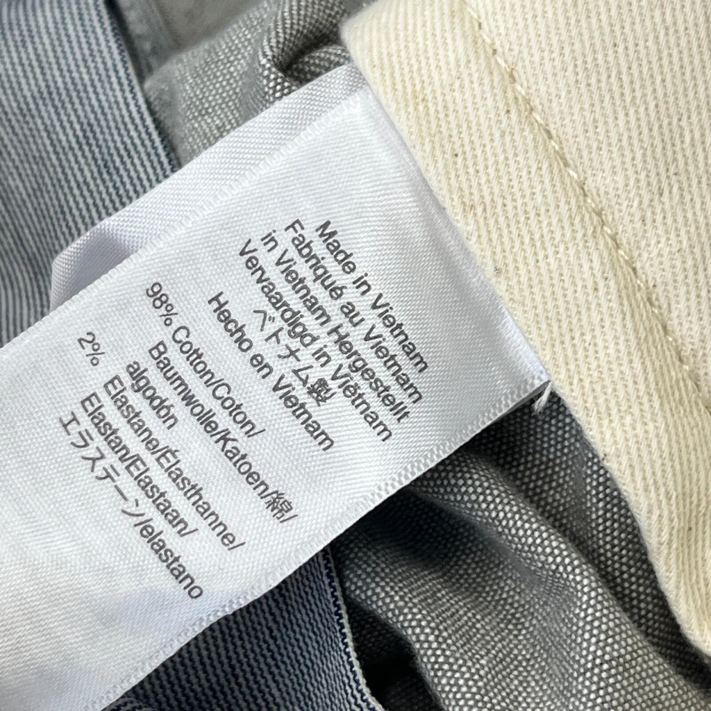 J Crew 484 Slim Fit Stretch Chino Trousers Light Grey W32" L34" New with Tags