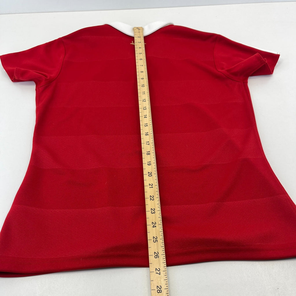 Adidas British Irish Lions 2013 Tour Rugby Union Shirt 125 Womens size L Red