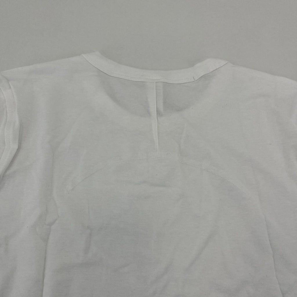 Lululemon Classic Fit Long Sleeve Cotton Blend Top T-Shirt White size UK 10 US 6