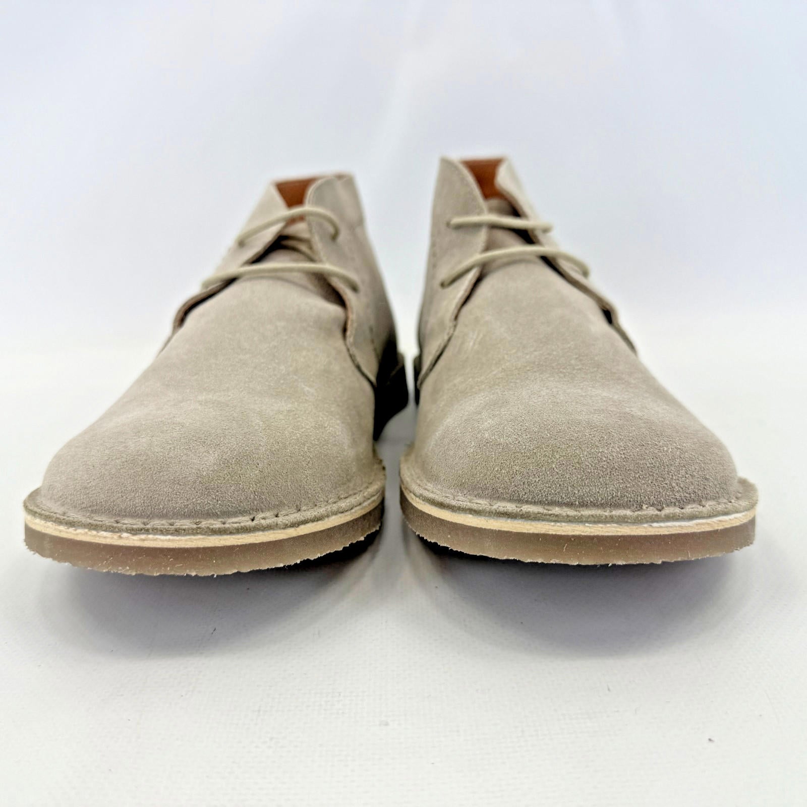 Delicious Junction Crowley Suede Desert Boots in Beige size UK 9 EU 43