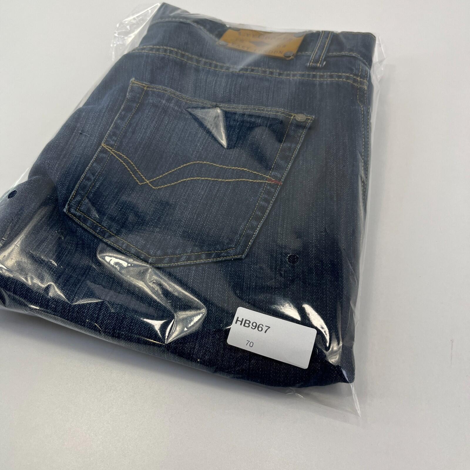 Lee Cooper Harry Jeans Men’s Blue Denim Straight Leg W34 *L30