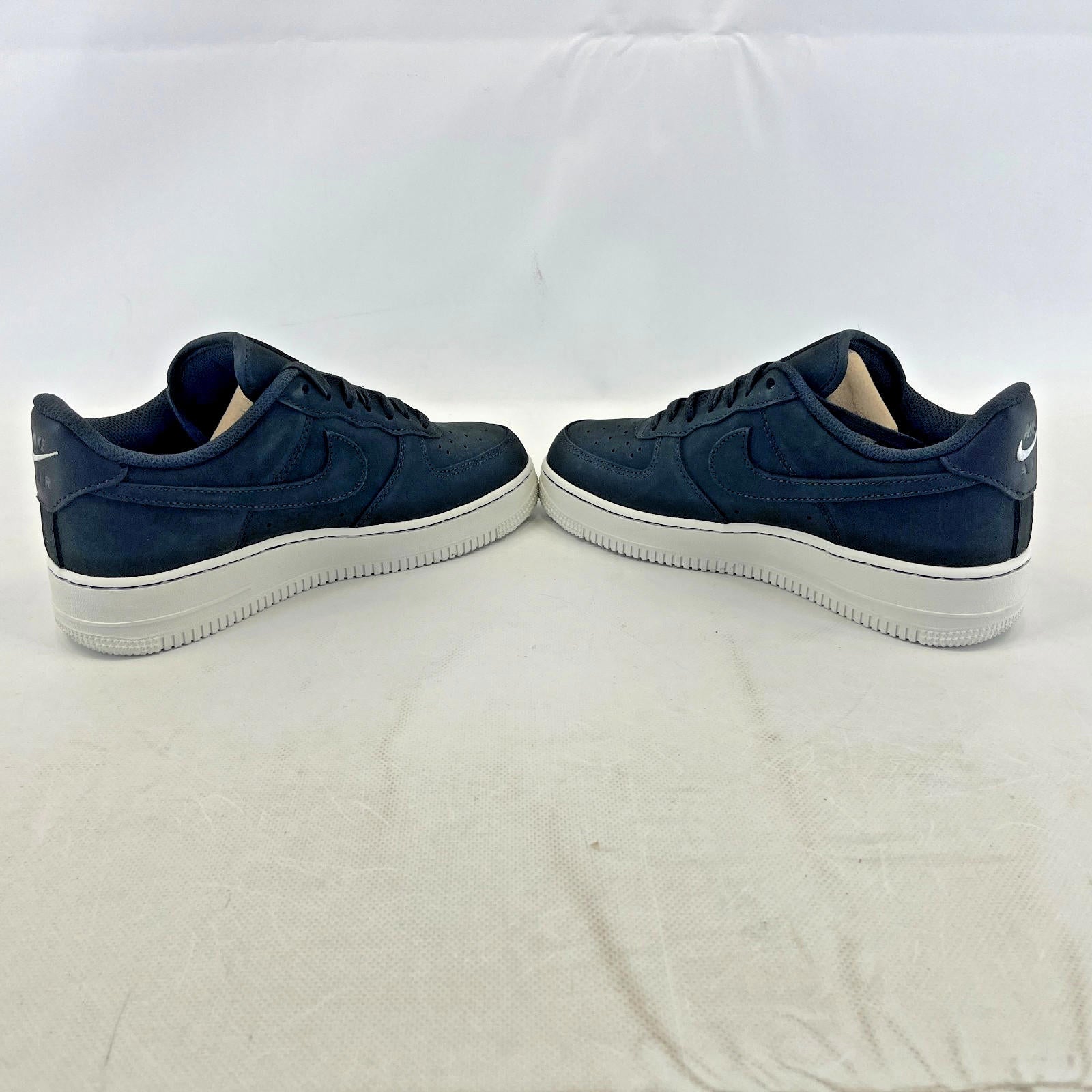 Nike Air Force 1 '07 Low Suede Black on White UK size 6 - DQ8571-001  New in Box