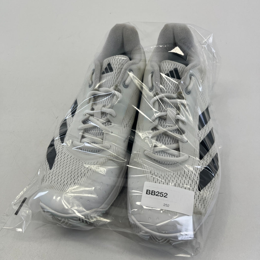 adidas Courtflash Speed 2 Tennis Padel Trainers Shoes White UK 7.5 EU 41 1/3
