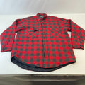 David Taylor Men's Insulated Quilt Lined Shacket Jacket Lumberjack Shirt size L