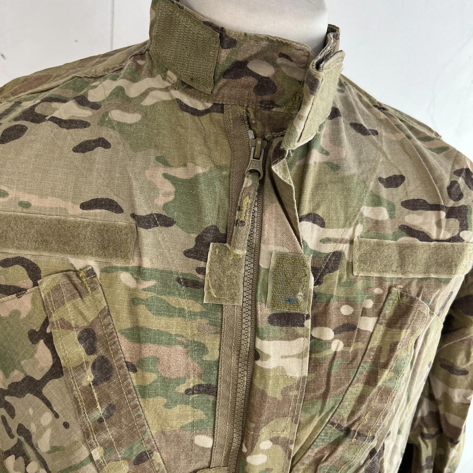 US Military OCP Scorpion Camouflage FRACU Combat Jacket size Medium Reg