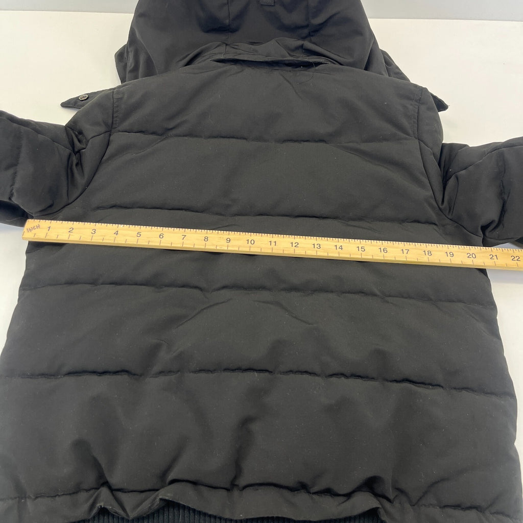 Superdry Everest Mountain Parka in Black with Hood UK Women's size 12