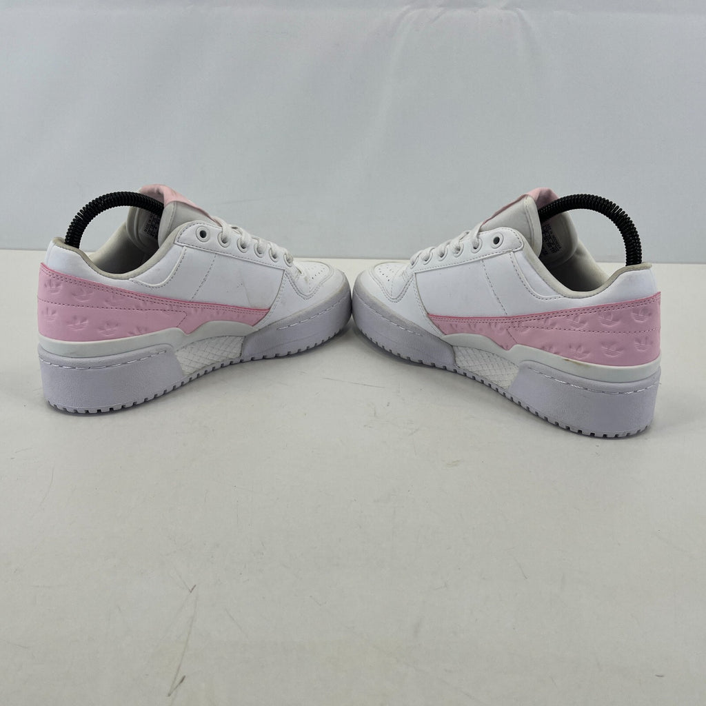 Adidas Forum Bold White & Baby Pink size UK 4 EU 36 2/3