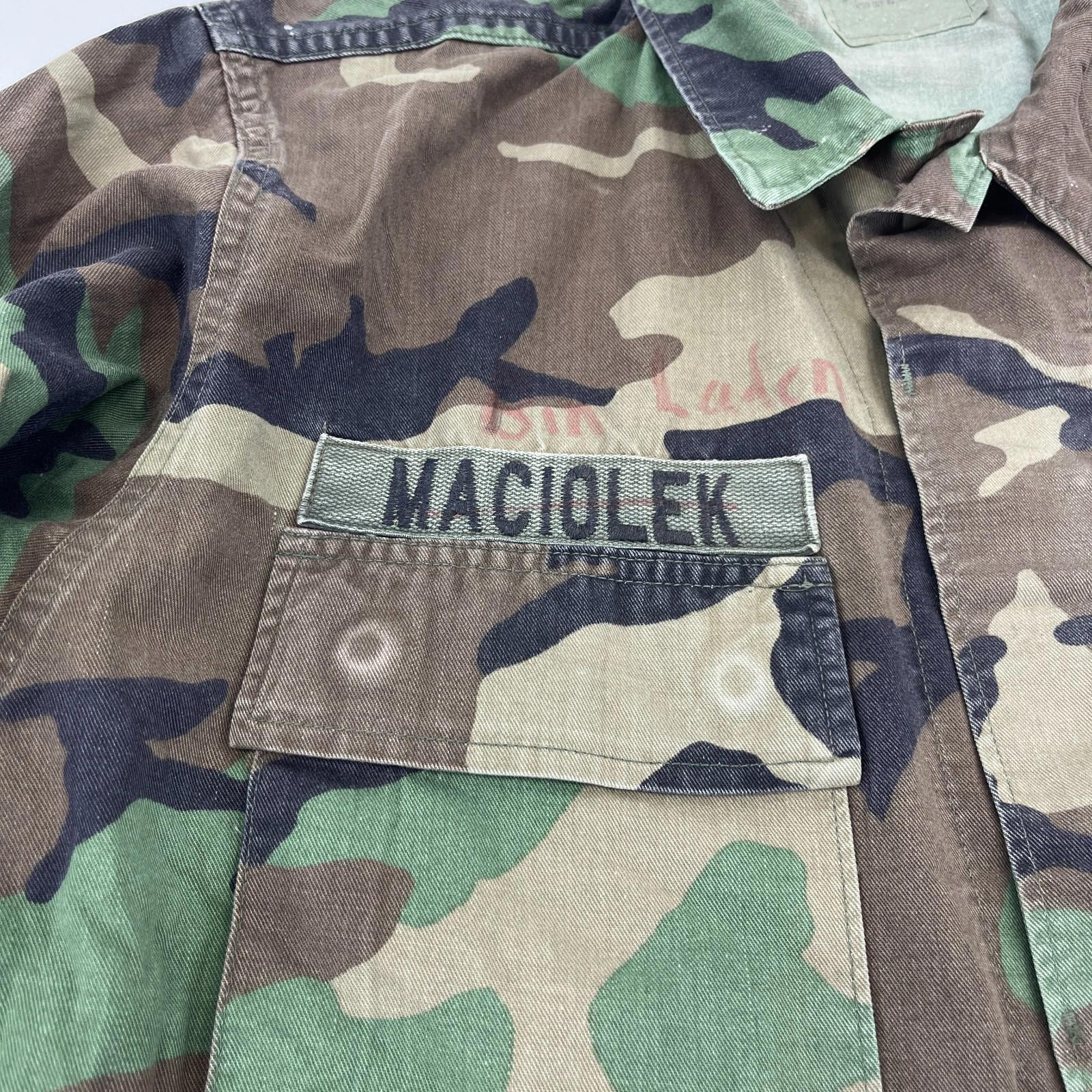 US Army Combat Jacket Woodland Camo size M