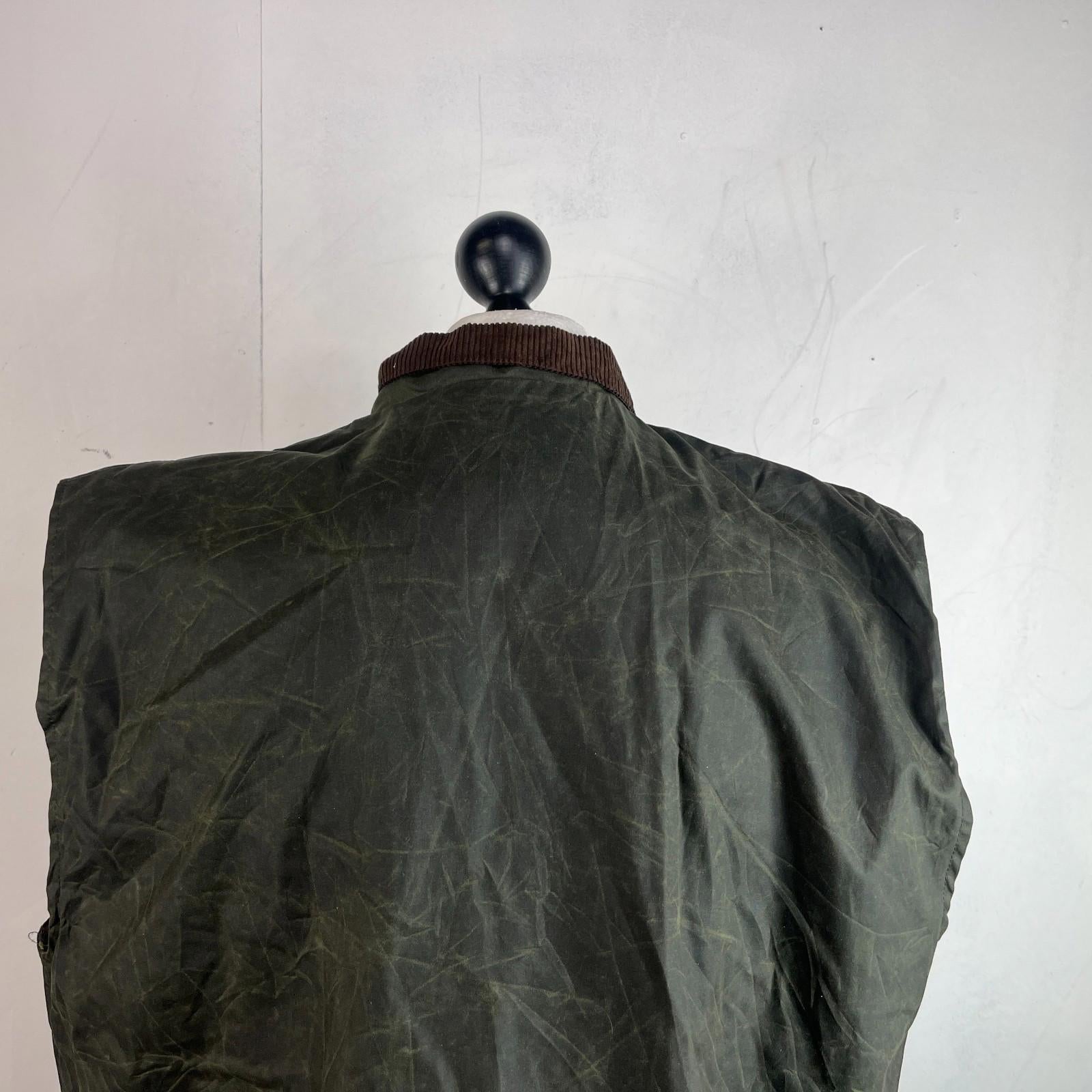 Hamilton Exclusive Wax Gilet Vest Men's size 2XL Green Country Outdoors
