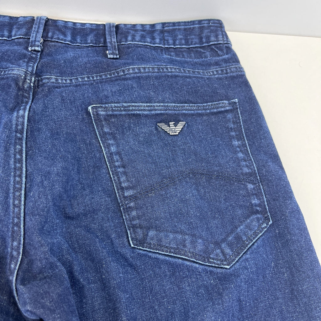 Emporio Armani Jeans J06 Slim Stretch Denim W34" L32" Dark Blue Mens 8N1J06