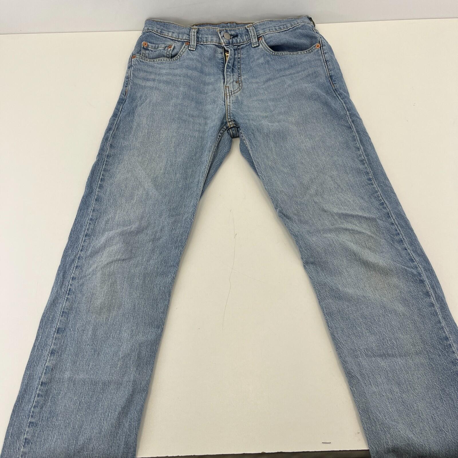 Levi's 502 Tapered Regular Stretch Denim Jeans in Blue Men's Size W30" L30"