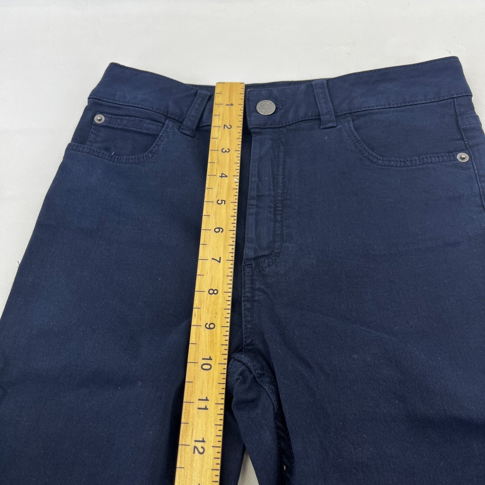 Marks & Spencer Navy Blue Super Skinny Jeans - UK size 8S - BNWOT