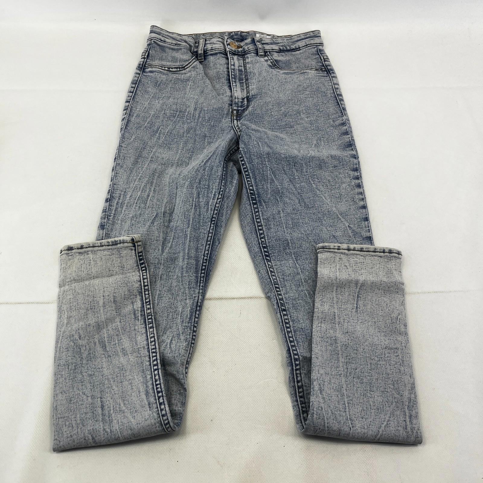 C&A Divided Stonewashed Blue Super Skinny Jeans - UK size 10R - BNWOT