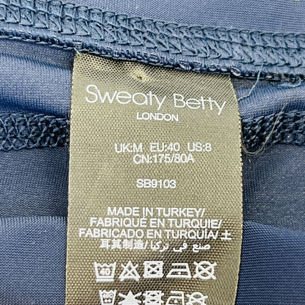 Sweaty Betty Zero Gravity Leggings size M - Full Length in Navy Blue