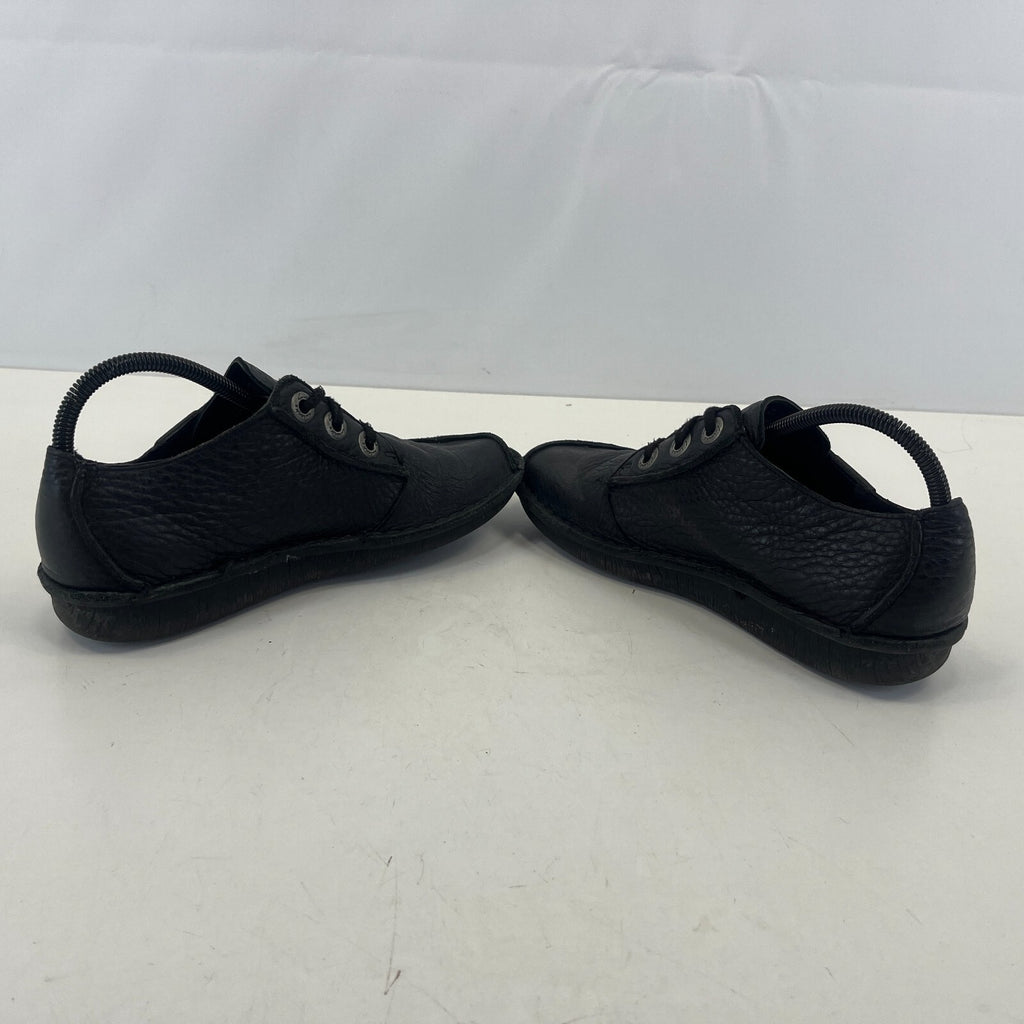 Clarks Active Air Black Leather Pasty Shoes size UK 6 EU 39 1/2 Womens Pasties