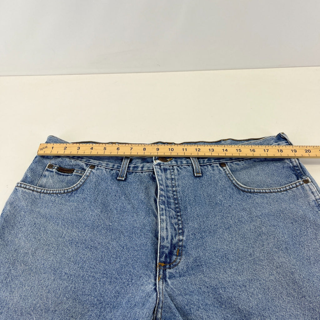 Wrangler Men's Blue Regular Fit Straight Leg Denim Jeans W40" L29"