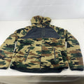 Vintage Y2K Urban Pipeline Camo Fleece Jacket with Hood size XL