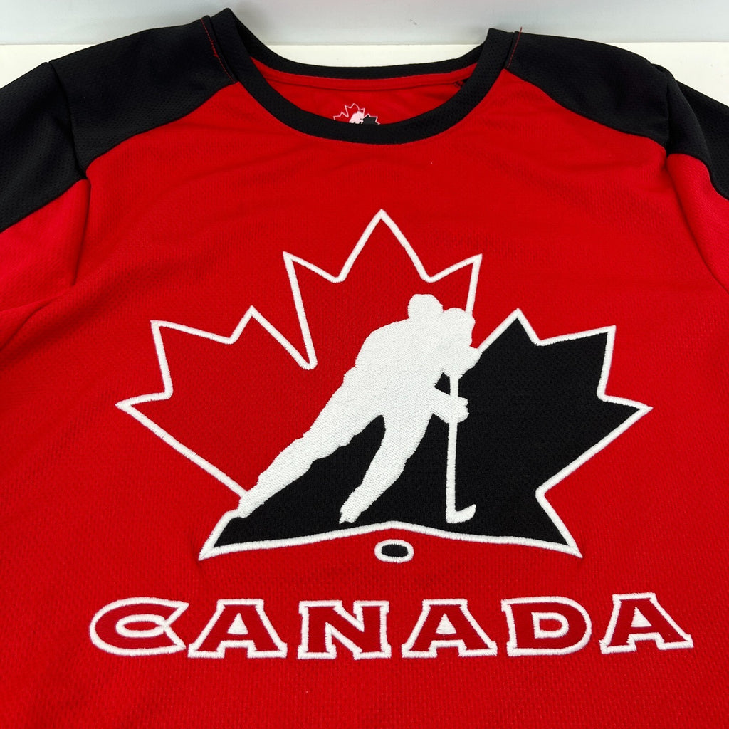 Vintage Canada Hockey Jersey Red/Black Men’s size Large