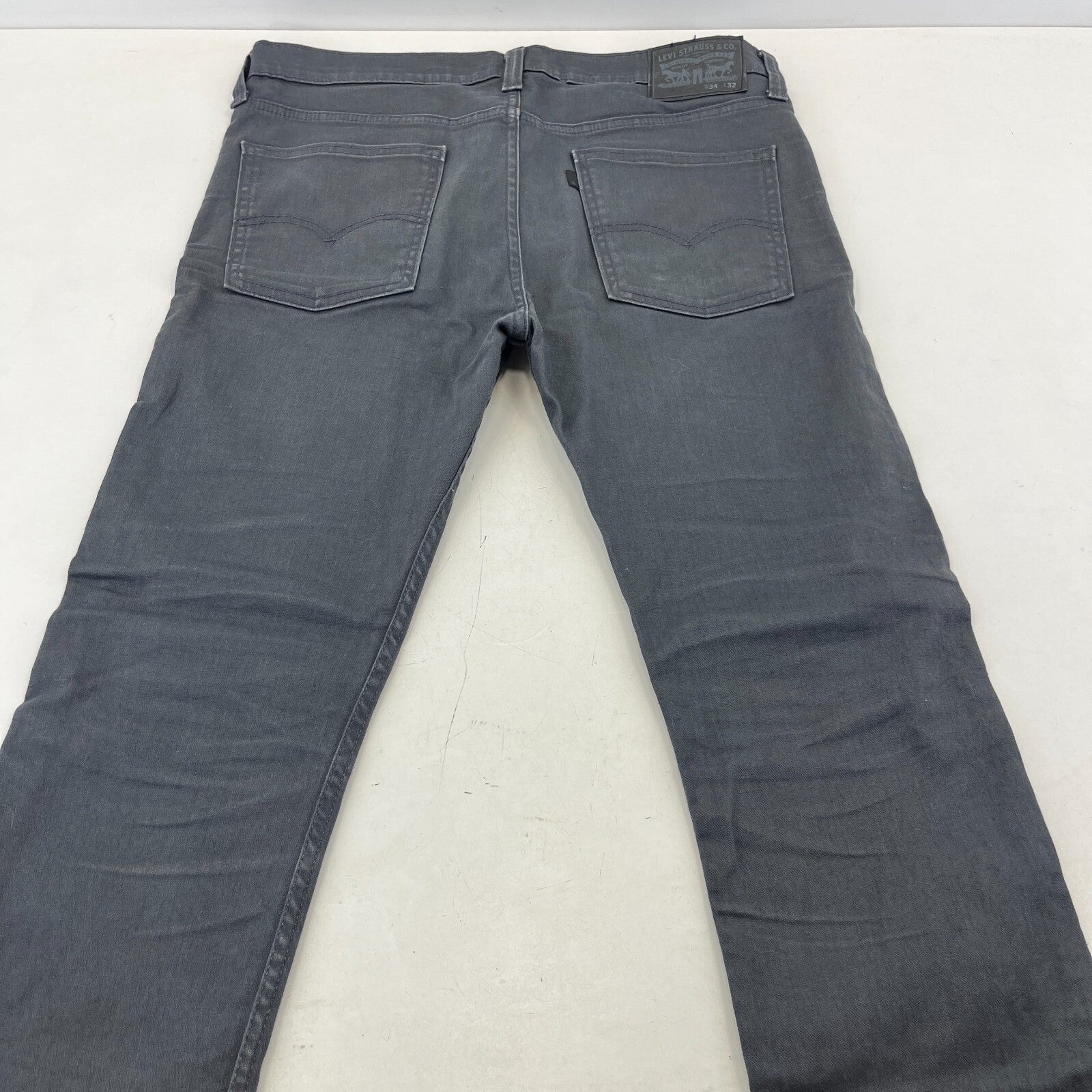 Levi’s Heavy Denim Chinos Dark Grey Straight Leg Chino W34" L32"